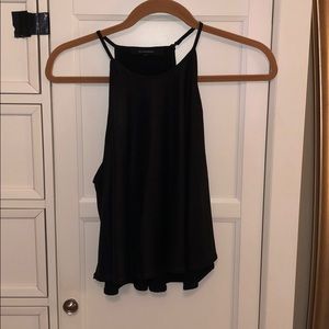 Black tank top